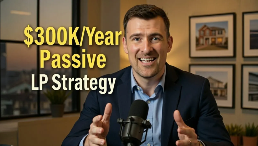 Real estate investor presenting to family office investors about mobile home park investment opportunity