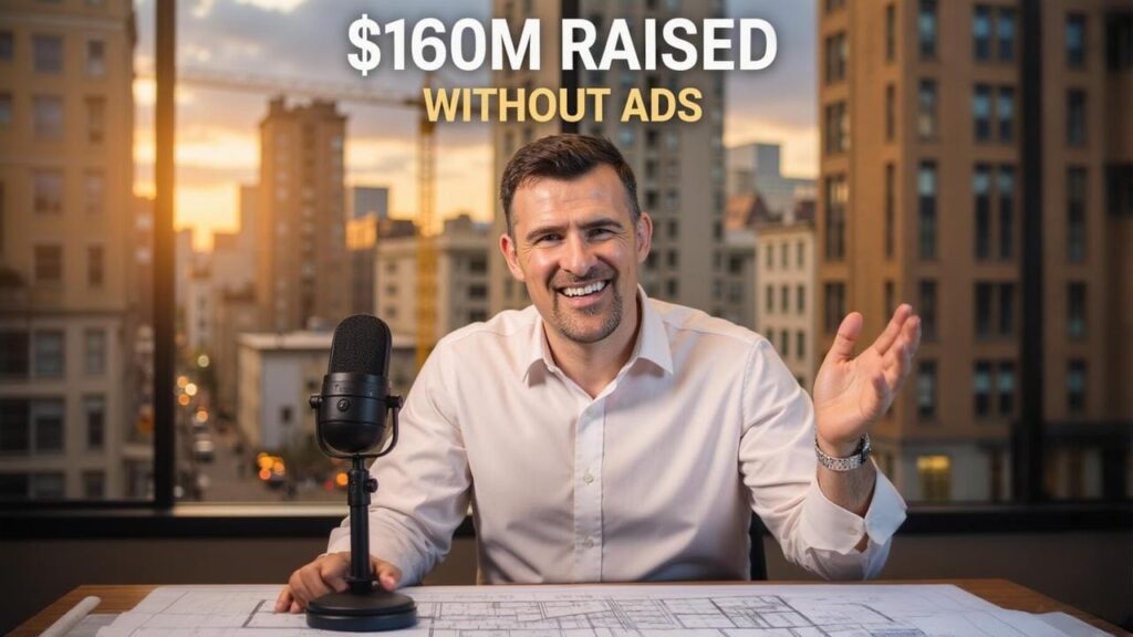 Modern multifamily apartment development construction site with cranes and framework showing ground-up development process