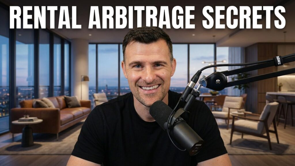 Rental arbitrage co-living apartment setup with flex walls and furnished rooms in New York City