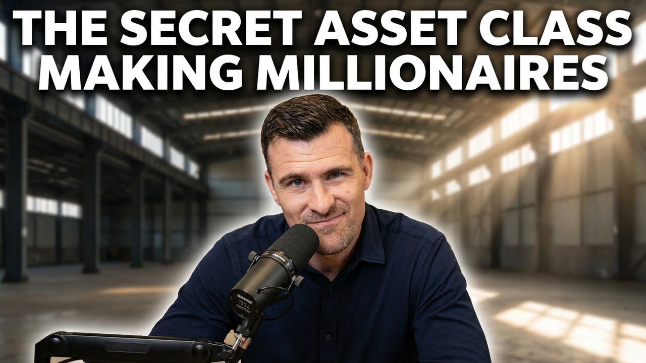 Mark Ainley discussing small-bay industrial real estate investing on The Real Estate Investing Club podcast